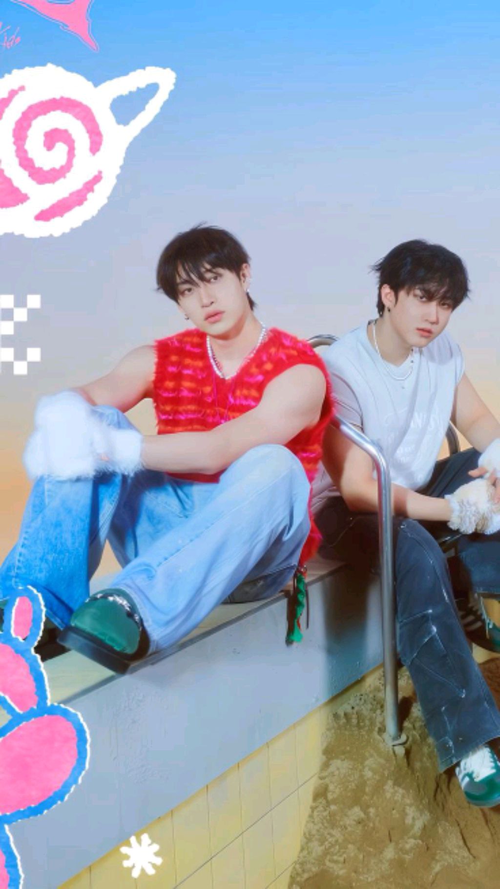 оформляю странички и рисую