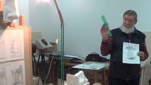 ДХШ4 класс Скульптура Урок"НОС" преподаватель Максимов В.П.