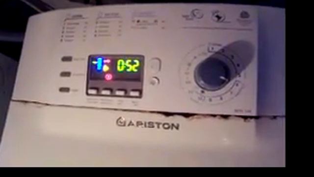 Ariston AVTF 129: Lavaggio Sintetici