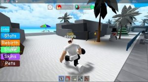 МОЙ УЧЕНИК ДРЫЩ ХОЧЕТ УБИТЬ ВСЕХ КАЧКОВ!! СИМУЛЯТОР КАЧКА 3 ROBLOX