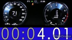 VOLVO XC90 T5 AWD 254PS VS VOLVO XC90 T6 AWD 320PS ACCELERATION 0-200KMH
