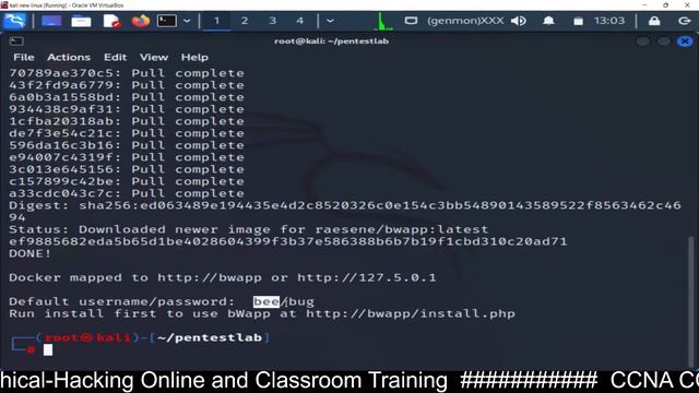 Web Application penetration testing Lab using Docker and Bwapp : a Buggy web Application смотреть онлайн