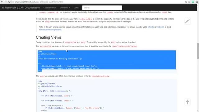 How you can easily create forms in Yii 2.0 Framework смотреть онлайн