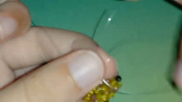 Жираф. Кругляш из бисера. Мастер-класс