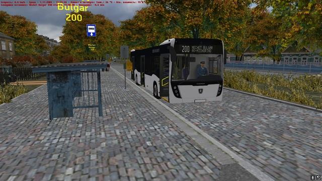 ОМСИ 2. Совхоз "Мичурино". Маршрут 200. Автовокзал "Мичурино" - Мечеть "Булгар" (пос. Озерецкое). смотреть онлайн