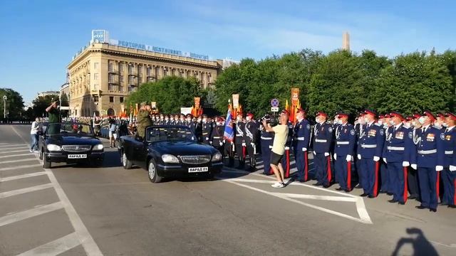Репетиция парада Победы в Волгограде 18 июня 2020 года(3) смотреть онлайн