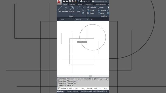 ? Cómo RECORTAR MÚLTIPLES LÍNEAS con 1 CLIC en AutoCAD [Comando oculto ?]