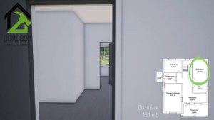 Новый проект двухэтажного дома D-225. Архитектура и планировка