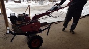 Китайская HONDA функциональный мотоблок WEIMA 610 deluxe / активная фреза и 8 передач