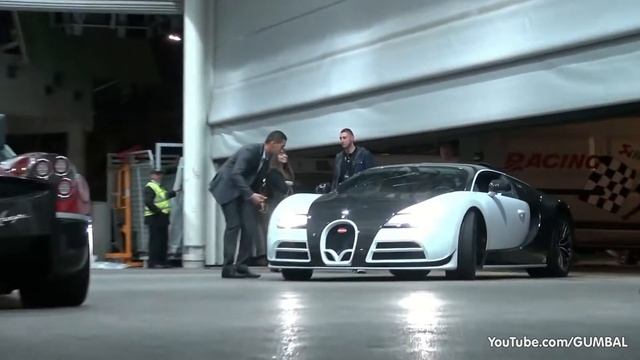 Суперкар Bugatti Veyron 16.4 Mansory Vivere смотреть онлайн