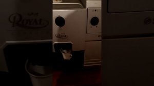 Saeco Royal Classic приготовление эспрессо
