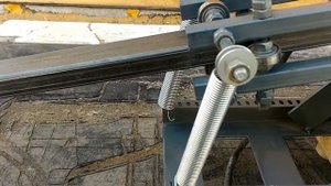 стойка для УШМ с протяжкой    stand for angle grinder with broach DIY