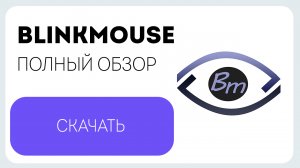 Как управлять компьютером будучи полностью парализованным? BlinkMouse - Полный обзор программы!