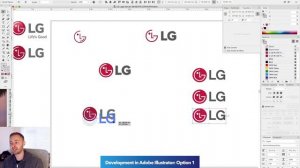 Redesigning the LG logo.