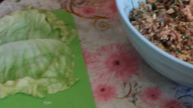ДОЛМА из Молодой Капусты!?Азербайджанская Кухня!? Dadlı KƏLƏM Dolmasi ☆Delicious cabbage rolls