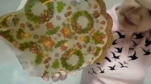 Обратный декупаж на стеклянной тарелке. МК.