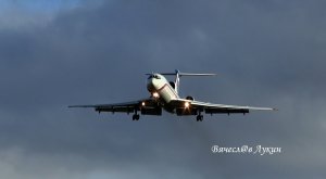 Тренировочный полёт Ту-154М RF-85735