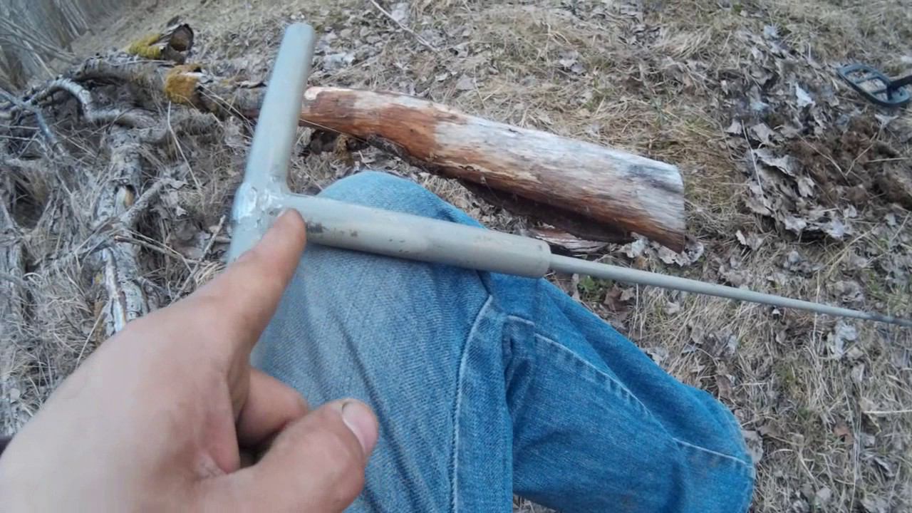 Поисковый щуп для копа металлолома.