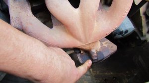 Теплозащитный экран выхлопного коллектора Ланос