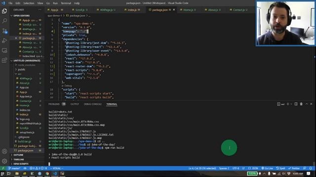 CIS658 - Uploading your built React applications to EOS/GCP смотреть онлайн