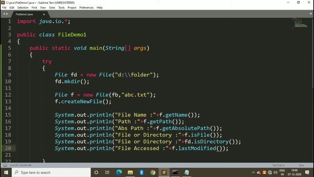 Java to create new directory смотреть онлайн