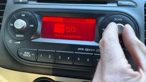 Kia Picanto Clock Set Manual & RDS Set the clock settings