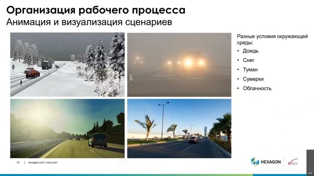 Испытания ADAS, автопилота и других систем транспорта. Общие возможности VTD