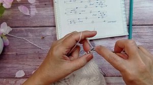 Кофточка спицами с круглой кокеткой "Мерцающие листья". Часть 2 Вязание азиатского ростка, подрезы.