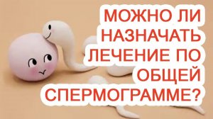 Можно ли назначать лечение по общей спермограмме? / Доктор Черепанов