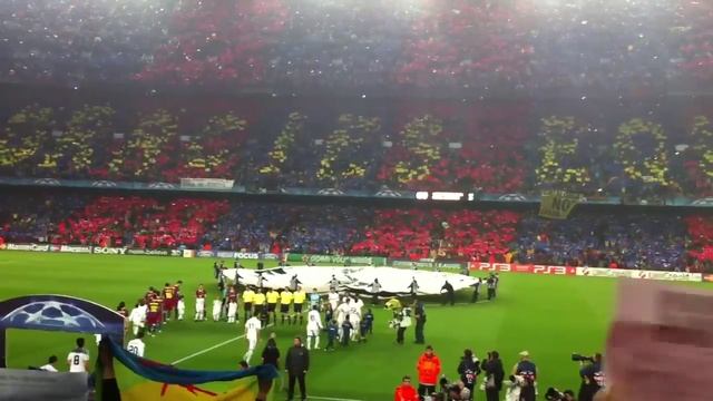 Amazing moments on Nou Camp Stadium!!! смотреть онлайн