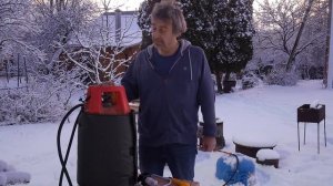 Обжиги зимой - благодаря термоодеялу для газового баллона