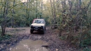OFF Road первый выезд на белой ниве. Нива на 31 колесах