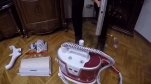 Отпариватель Tefal IS 8380 (Распаковка и использование)