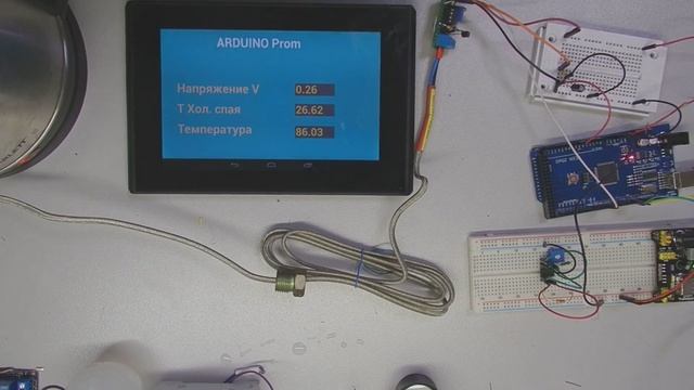 Как подключить термопару к Arduino смотреть онлайн
