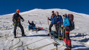 Эльбрус. Дорога с севера.