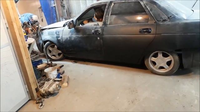 Приора BnW (L-Klasse):Ставим R18. Часть 8. смотреть онлайн