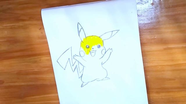 Quick Drawing of Pikachu смотреть онлайн