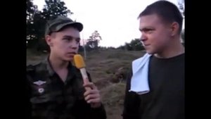 ВИТУС БРИТВА в армии (слитое видео)