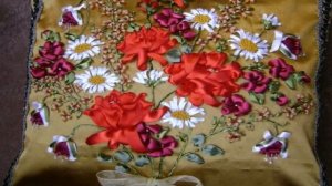 декоративные подушки цветы своими руками мастер класс