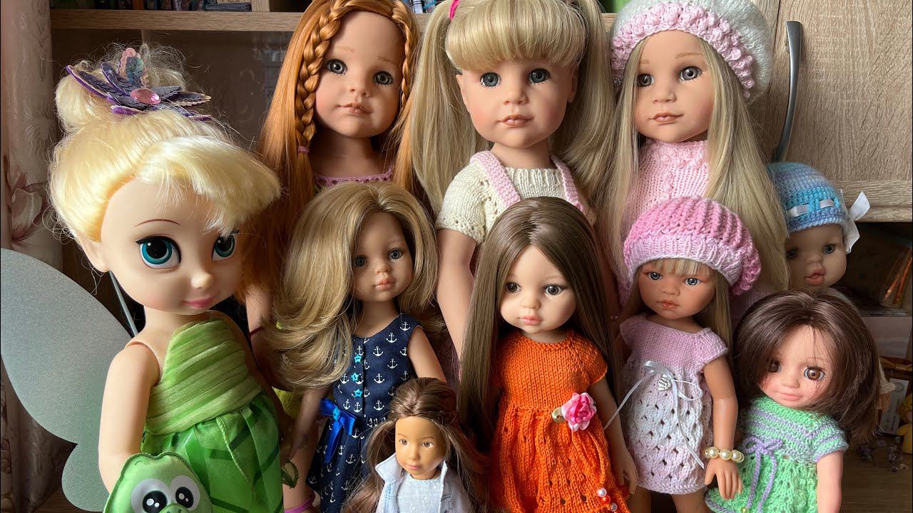 Куклы GOTZ, PAOLA REINA, DISNEY ANIMATORS, KRUSELING, ВЕСНА, A.H. MUNECAS ‼️Обзор‼️ смотреть онлайн