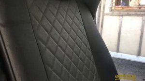 Hyundai Tucson 3 и чехлы АВТОПИЛОТ ромб экокожа