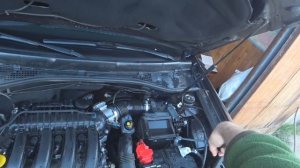 Мойка двигателя Renault Duster без кёрхера!