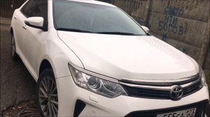 ОБЗОР ТОЙОТА КАМРИ/ 2.5 V55  2017 года / ЭЛЕГАНТ + /тест драйв Toyota Camry 2017 elegant plus.