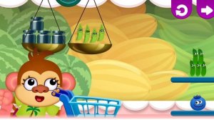 Детское видео, обучаемся и развлекаемся. Фигуры и цвета, сравнение, счет, силуэты. Funny food