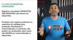 Lubrificantes Proibidos de Venda - Olho no Óleo