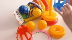 Кольцеброс с корзинками пластиковый, Детское издательство "Улыбка"