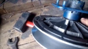 Ремонт вариатора Сафари . мотобуксировщик.