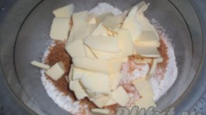 Овсяный пирог с клюквой