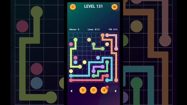 Connect the dots - Line puzzle game Expert level 131 #shorts