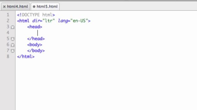 HTML5 Structure